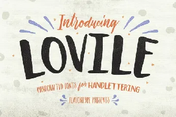 Lovile Type font