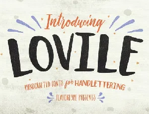 Lovile Type font