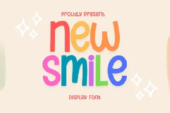 New Smile Display font