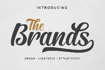 The Brands Script font