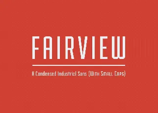 Fairview font