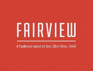 Fairview font