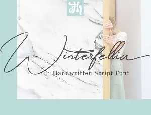 Winterfellia Handwritten Script font