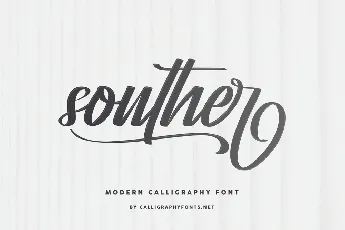 Souther Demo font