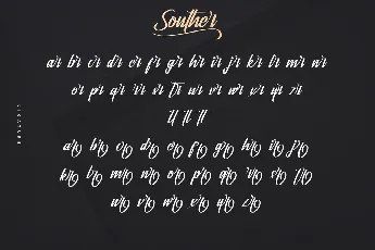 Souther Demo font