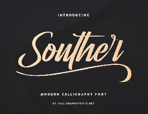 Souther Demo font