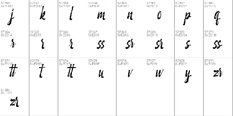 Marchlike font