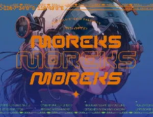 Moreks font