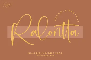 Ralontta font