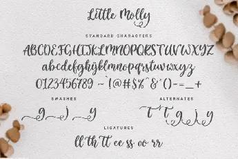 Little Molly Script font