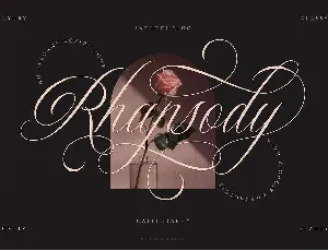 Rhapsody Free font