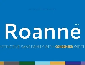 Roanne font