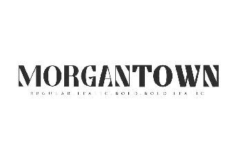 MorgantownDemo font