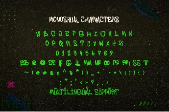 Monoskull font