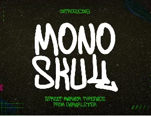 Monoskull font