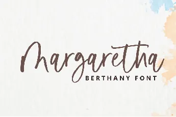 Berthany font