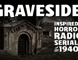 Graveside BB font