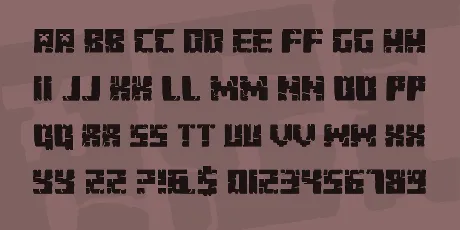 Minecraft Evenings font