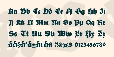 Sebaldus Gotisch font