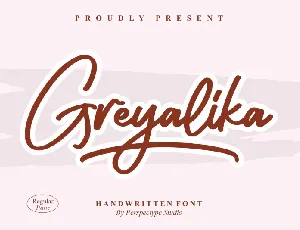 Greyalika font