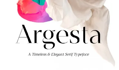 Argesta Family font