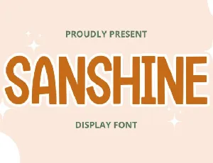 Sanshine Script font