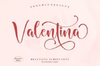 Valentina font