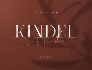 Kindel Serif font