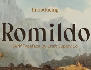 Romildo font