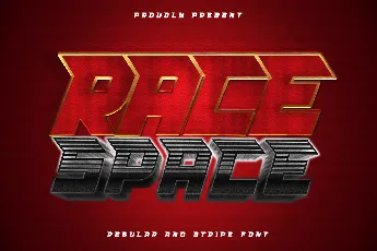 RACE SPACE font