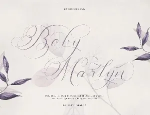 Boby Marlyn font