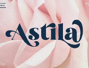 Astila Serif font