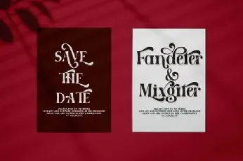 Harler Mixgiter Serif font