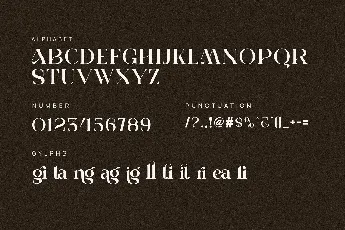 Migosta font