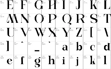 Migosta font