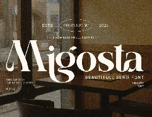 Migosta font