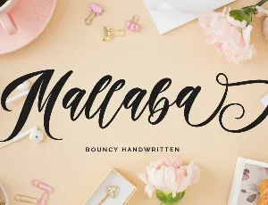 Mallaba Personal Use Only font