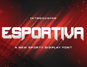 Esportiva font