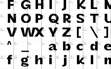 Banchero font