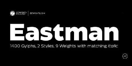 Eastman font