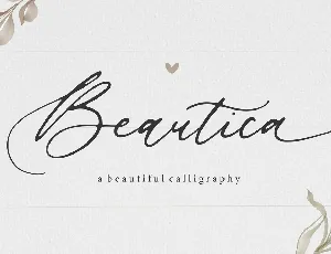 Beautica font