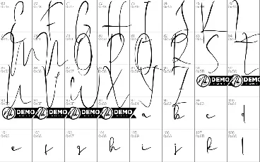 My Journal Demo font