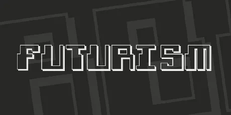 Futurism font