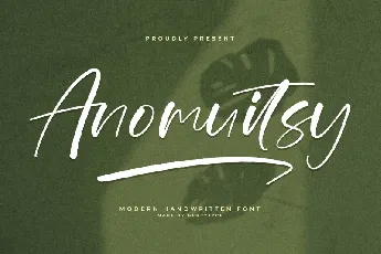 Anomuitsy font