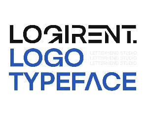 Logirent font