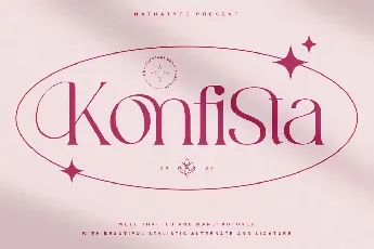 Konfista font