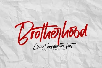 Brotherhood Script font