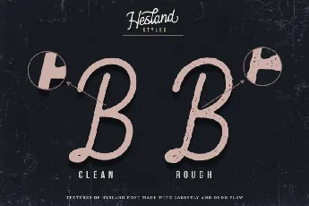 Hesland Vintage Duo font