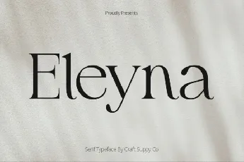 Eleyna font