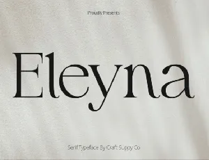 Eleyna font